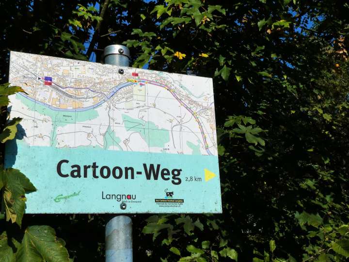 Cartoon-Weg, Langnau